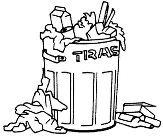Pix For > Trash Can Clip Art Black And White