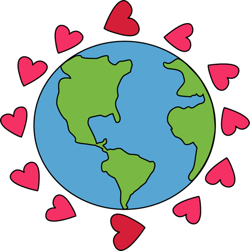 Earth Heart Clipart | Clipart Panda - Free Clipart Images