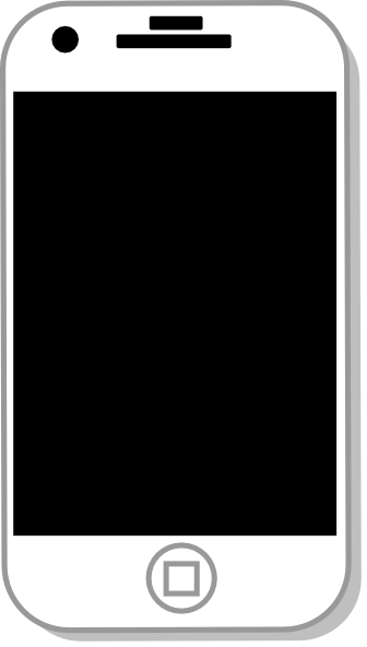 White Iphone clip art - vector clip art online, royalty free ...