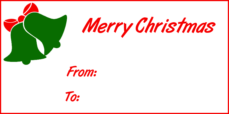 Christmas Tag Clipart - ClipArt Best