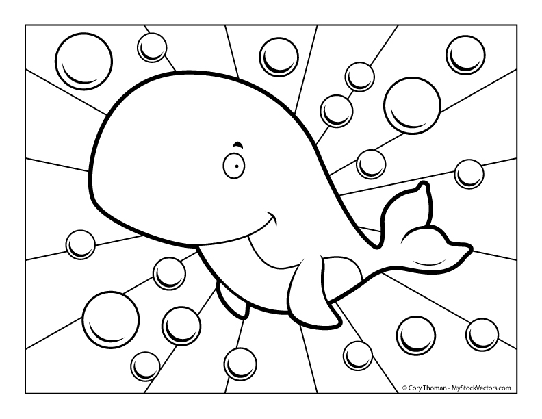 Whale Coloring Page - Free Coloring Pages For KidsFree Coloring ...