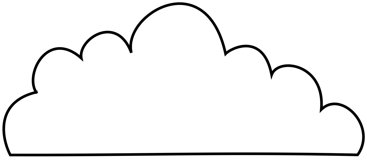 Cloud Template Printable Cliparts co