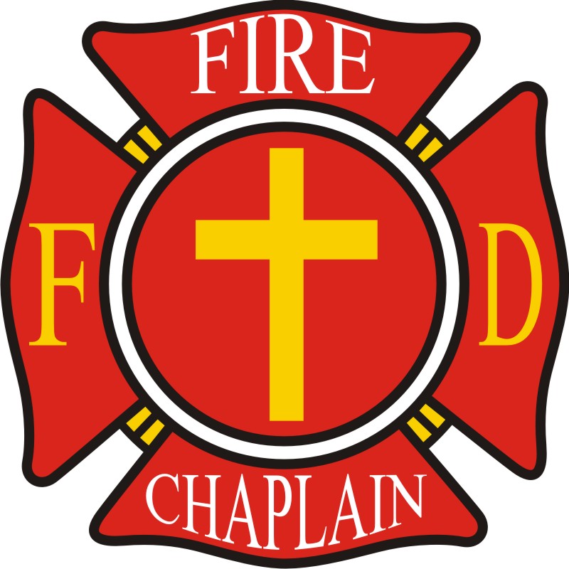 Fire Chaplain Maltese Cross Decal - Powercall Emergency Sirens ...