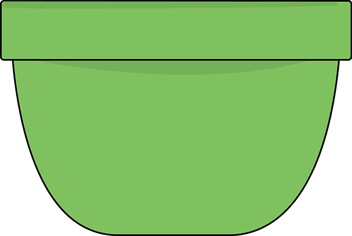 Green Bowl Clip Art - Green Bowl Image