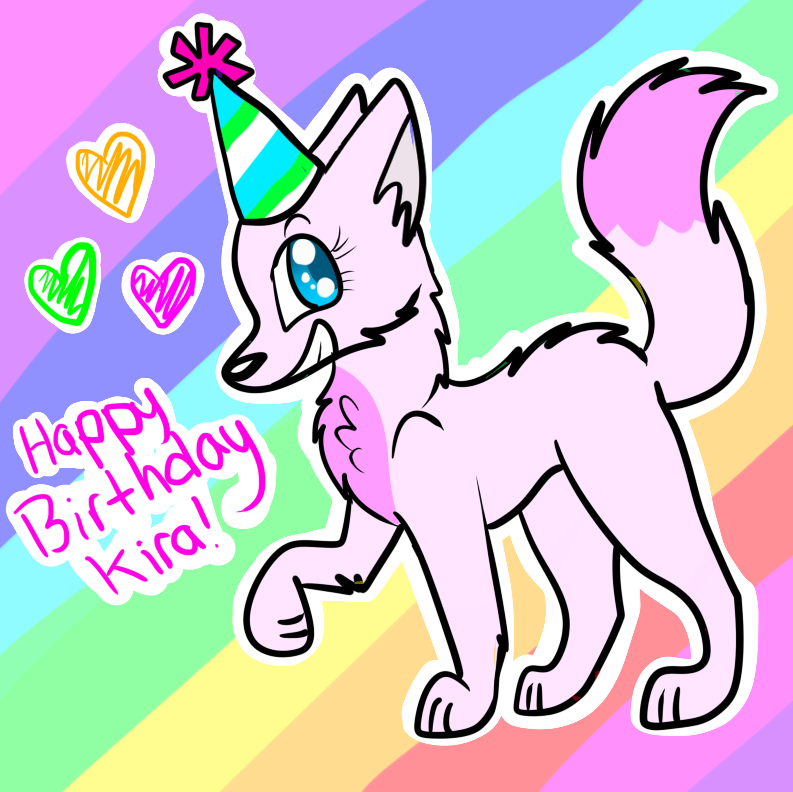 Happy Birthday Kira!! :D by RoseyWingedCat on deviantART
