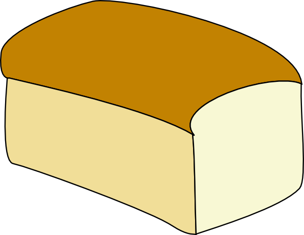 Loaf Of Bread clip art - vector clip art online, royalty free ...
