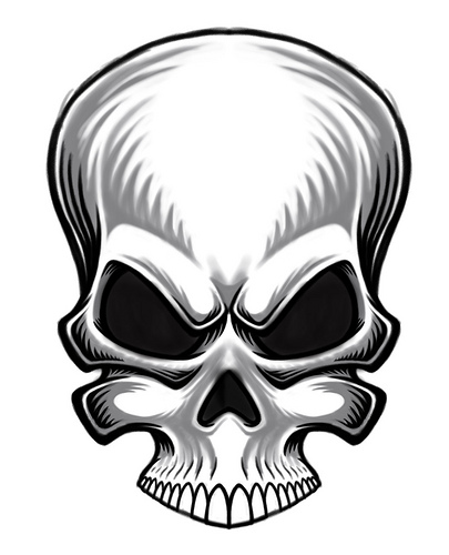 Pictures Of Evil Skulls - ClipArt Best