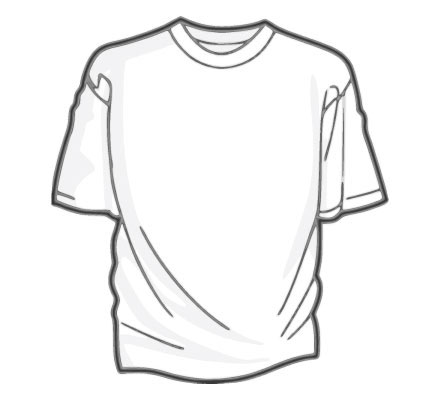 Download Free Blank T-Shirt Clipart Vector | Download Free Vector ...