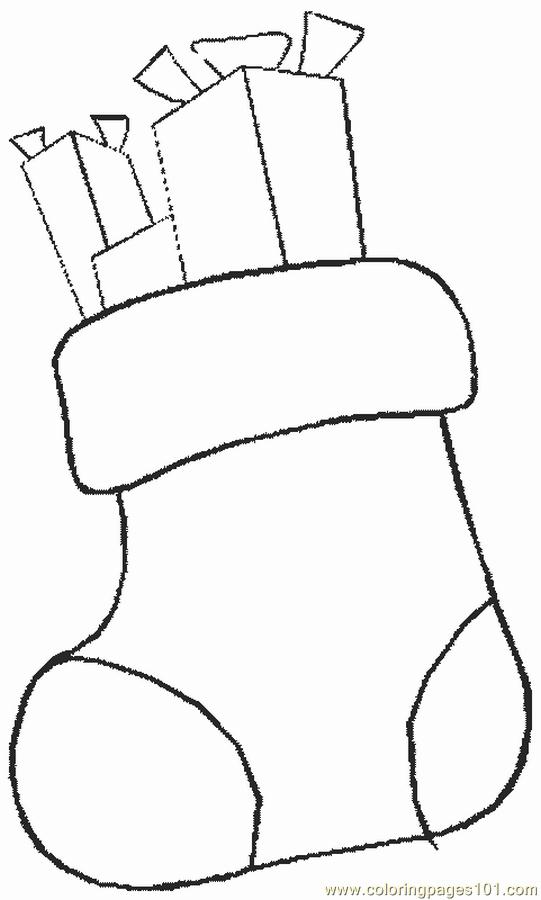 Christmas Stocking Drawings - Cliparts.co