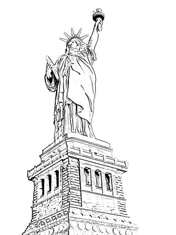a statue Colouring Pages (page 2)