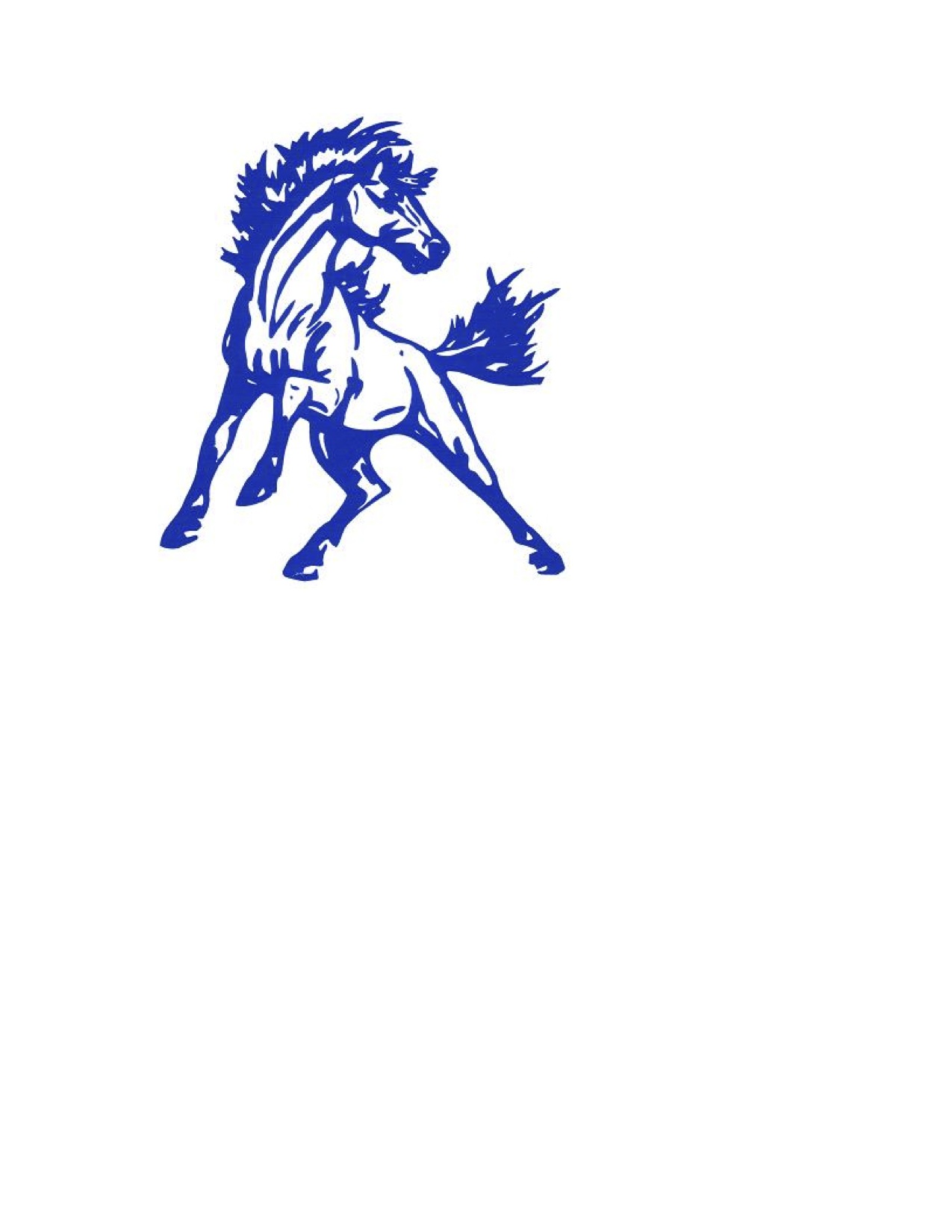 Images For > Mustang Silhouette Clip Art