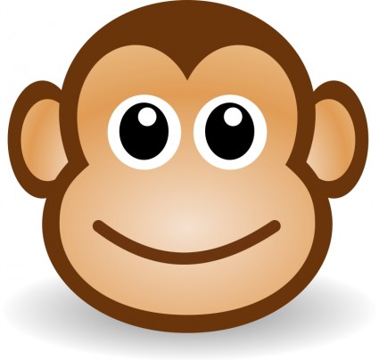 Baby Monkey Face Clip Art | Clipart Panda - Free Clipart Images