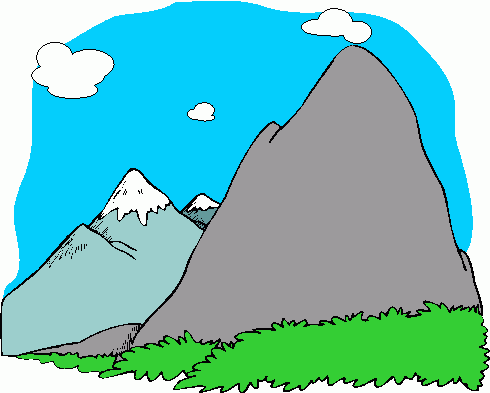Mountain clipart, nice PS style | wecort.com