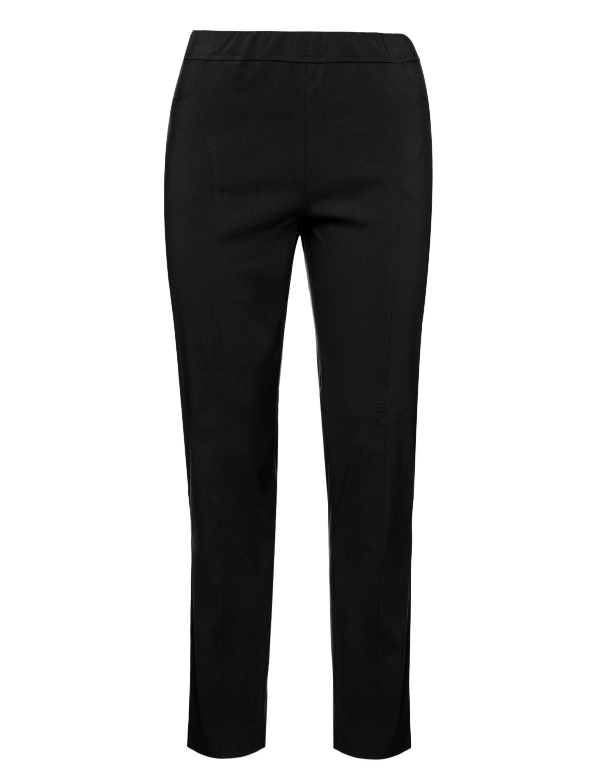 Trousers with elasticated waistband - Shop Trousers at navabi ...