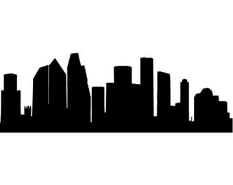 Houston Skyline Drawing - ClipArt Best