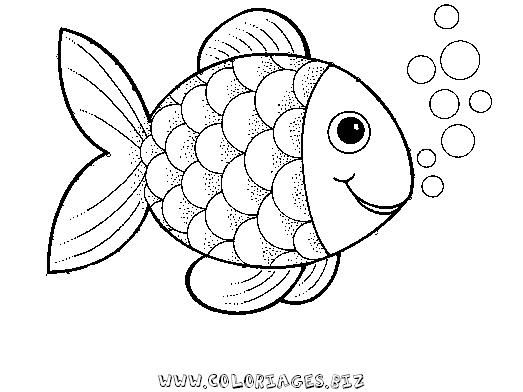 Rainbow Fish Coloring Page - Coloring PagesColoring Pages