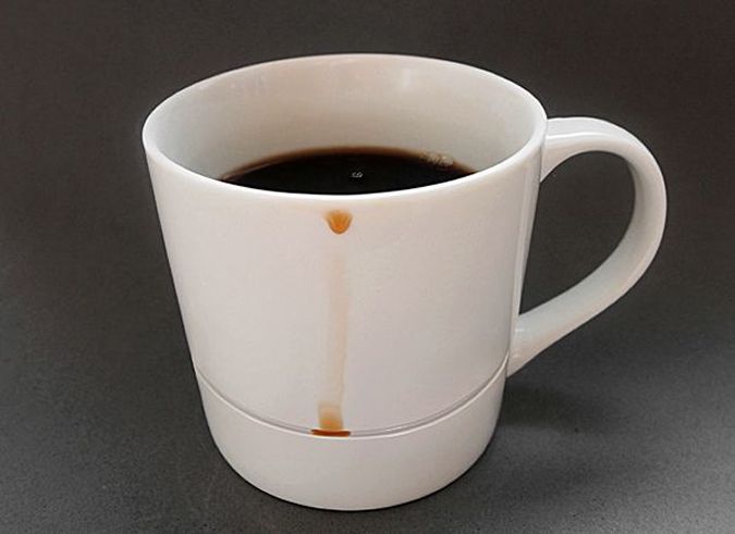 Drip Free Coffee Mug by Kim Keun Ae | Home Stuff | CoolPile.com