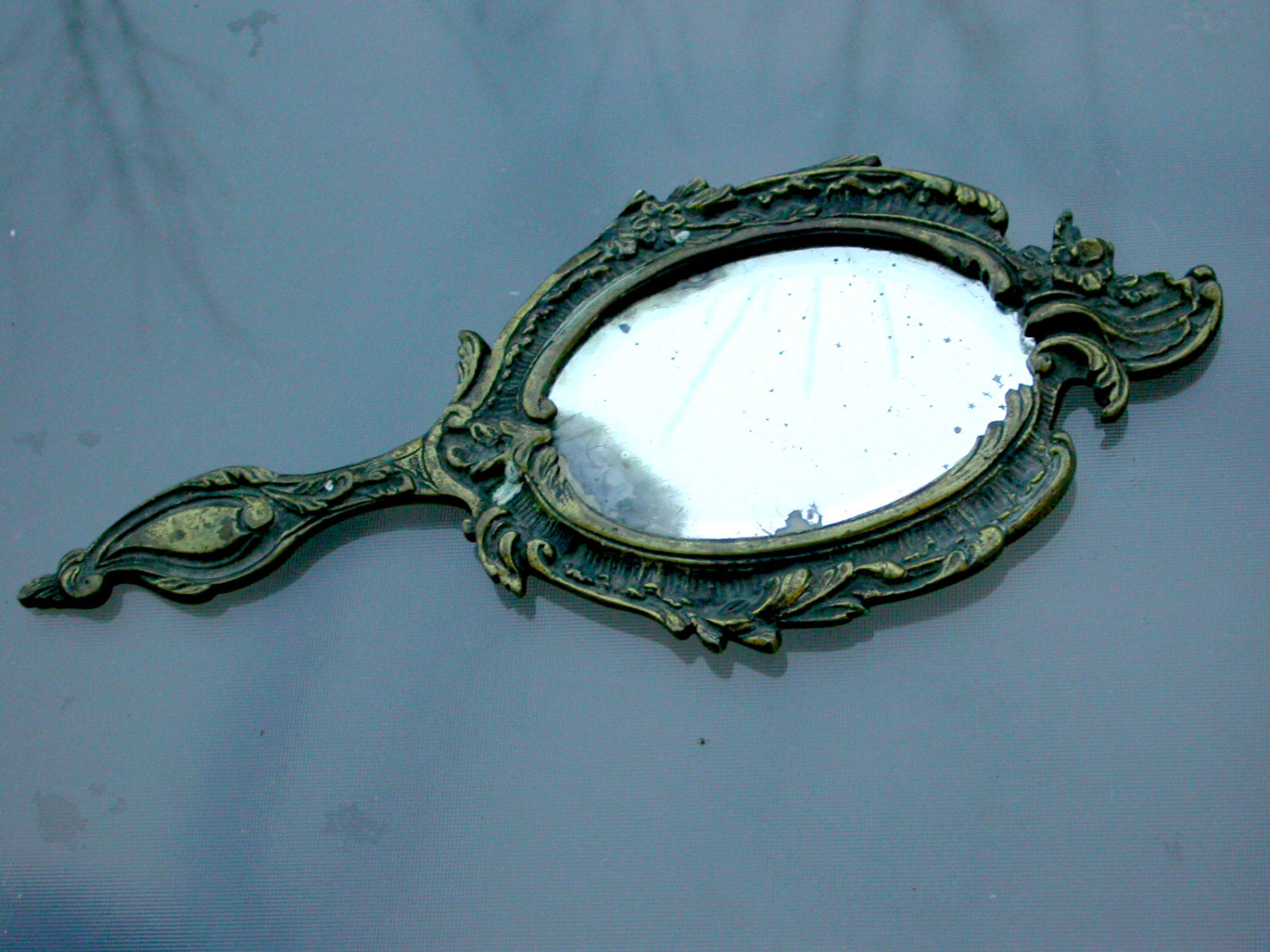 Popular items for bronze hand mirror on Etsy