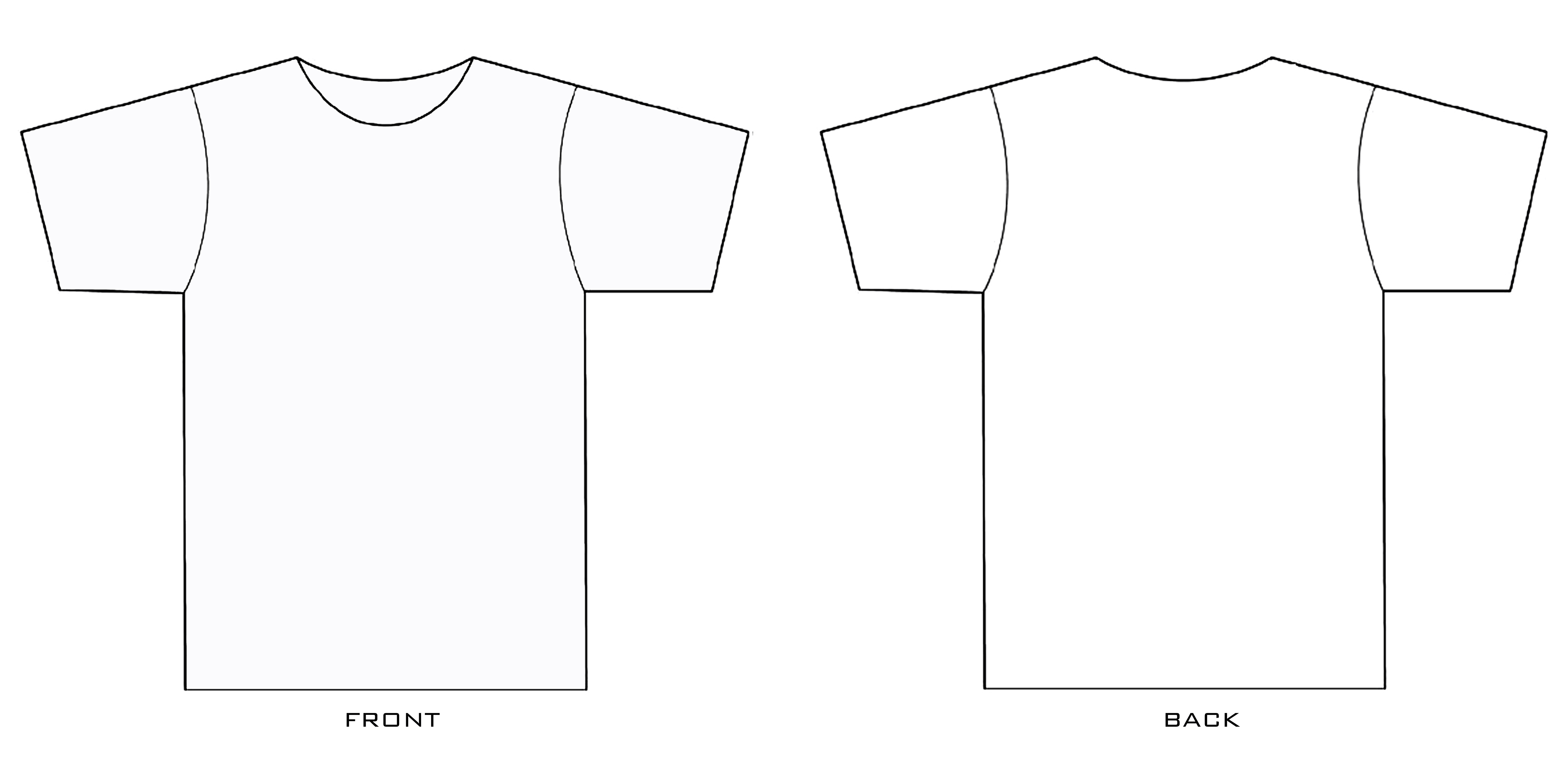 shirt layout