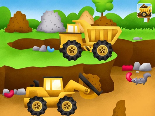 Trucks & More Trucks by Duck Duck Moose | best kids apps | iPad iPhone