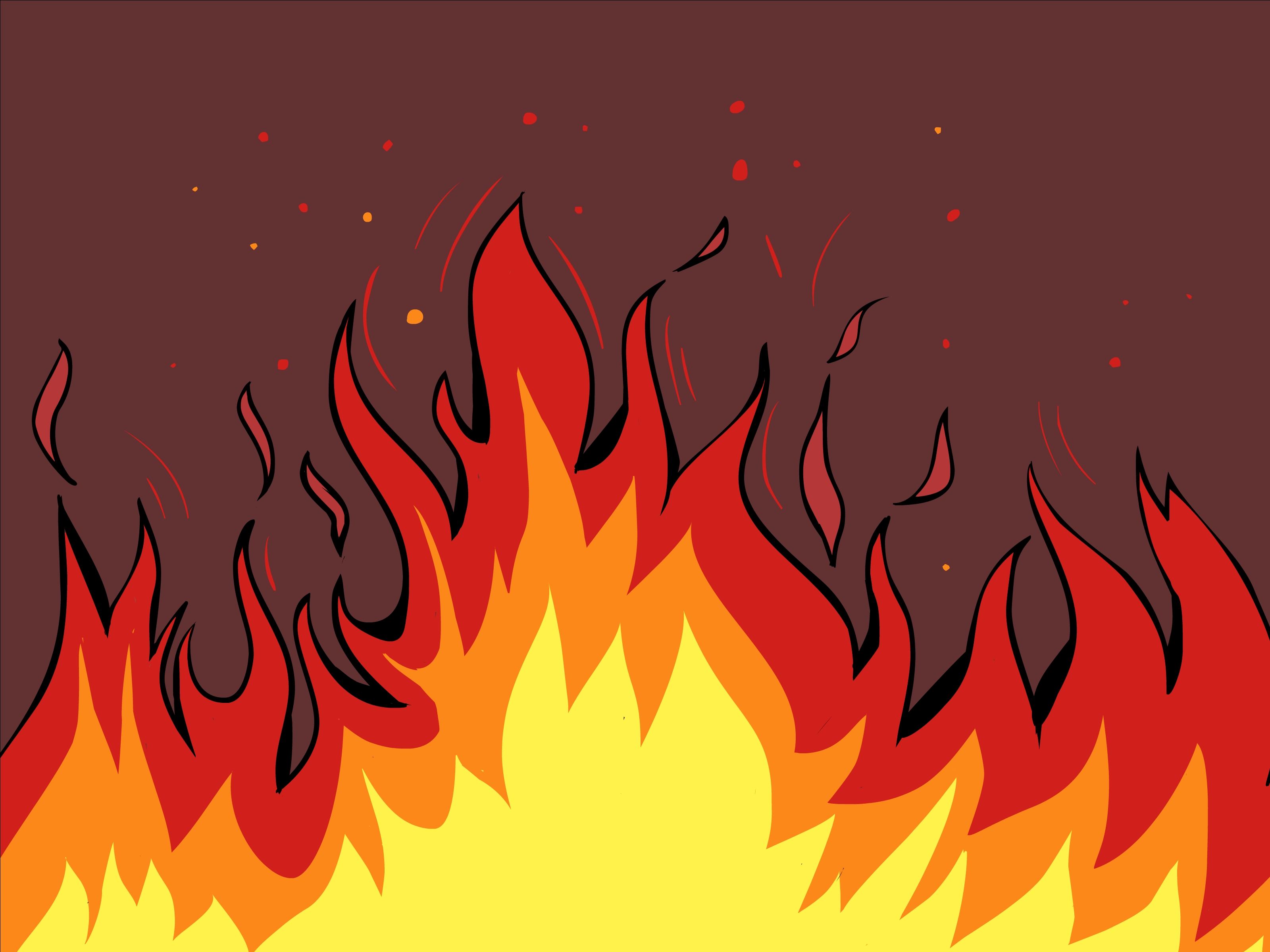 How to Draw Flames: 14 Steps (with Pictures) - wikiHow