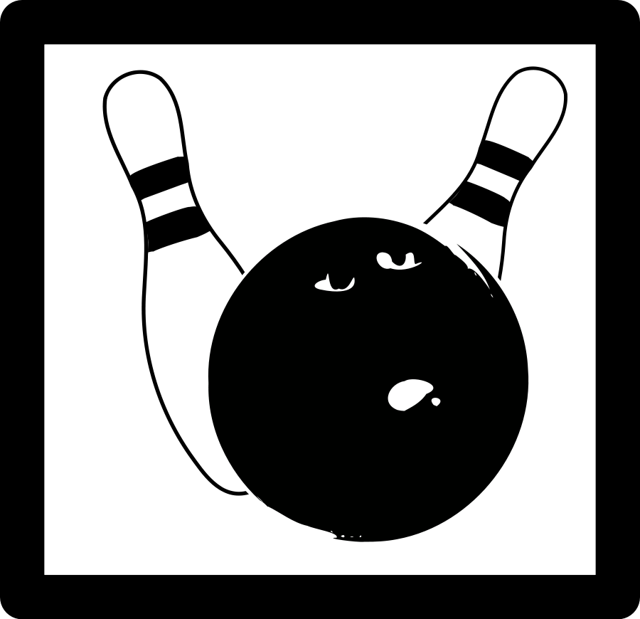 Bowling Icon Clipart, vector clip art online, royalty free design ...