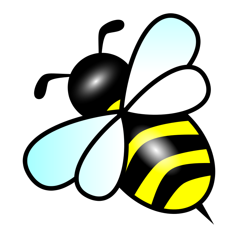 free bee graphics clipart - photo #2