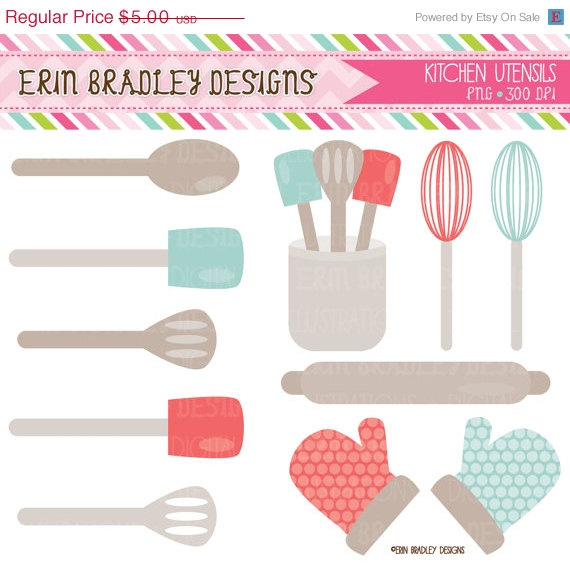 Digital Download Discoveries for KITCHEN CLIPART from EasyPeach.com