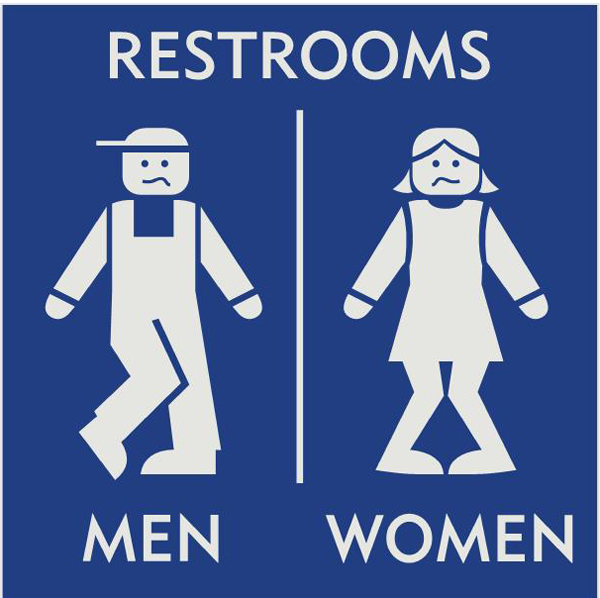 Restroom Signs Clip Art - Gallery