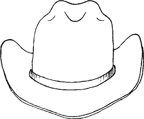 coloing-pages-cowgirl-hat-cliparts-co