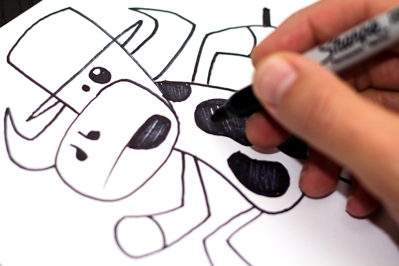 How To Draw A Cow - Art for Kids Hub