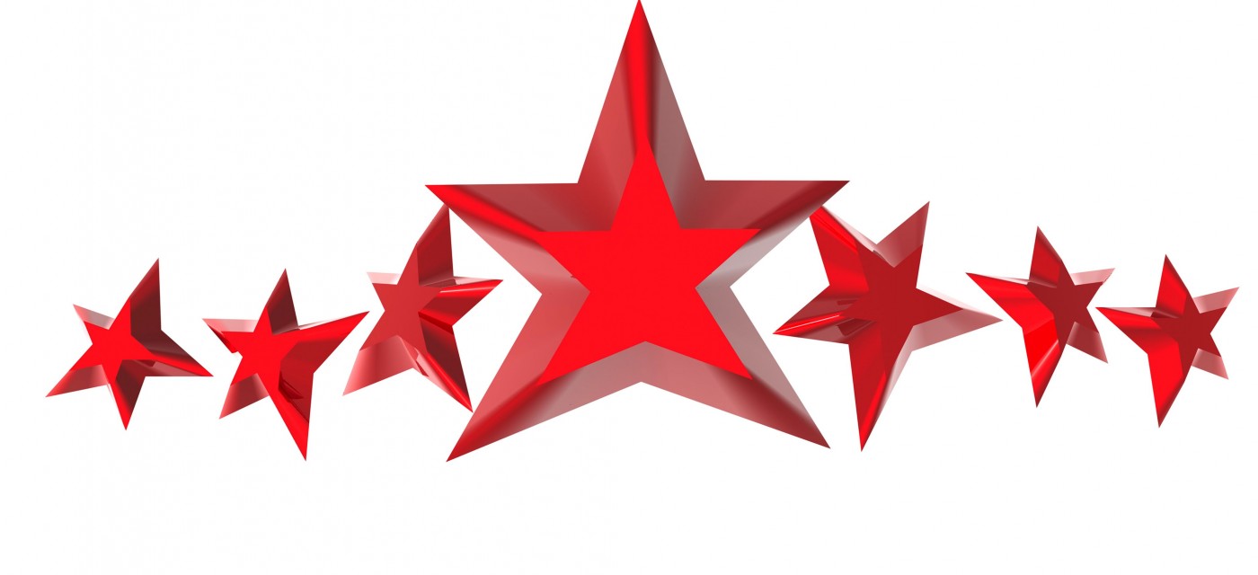 Red Stars - Cliparts.co