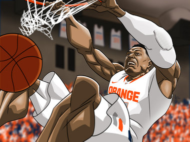 Syracuse basketball cartoon: Fab Melo | syracuse.com