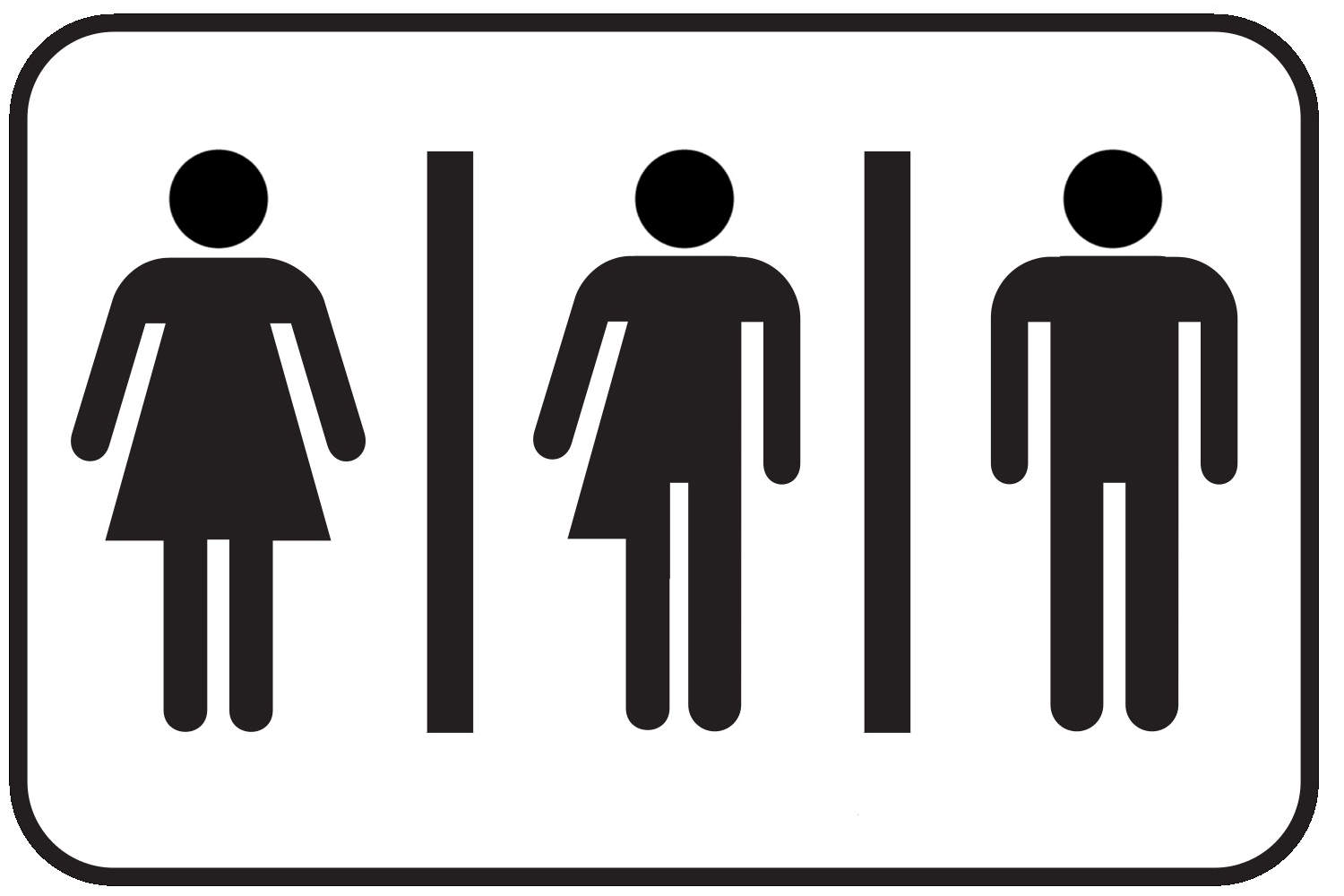 Bathroom Signs | eledzeppelin.com