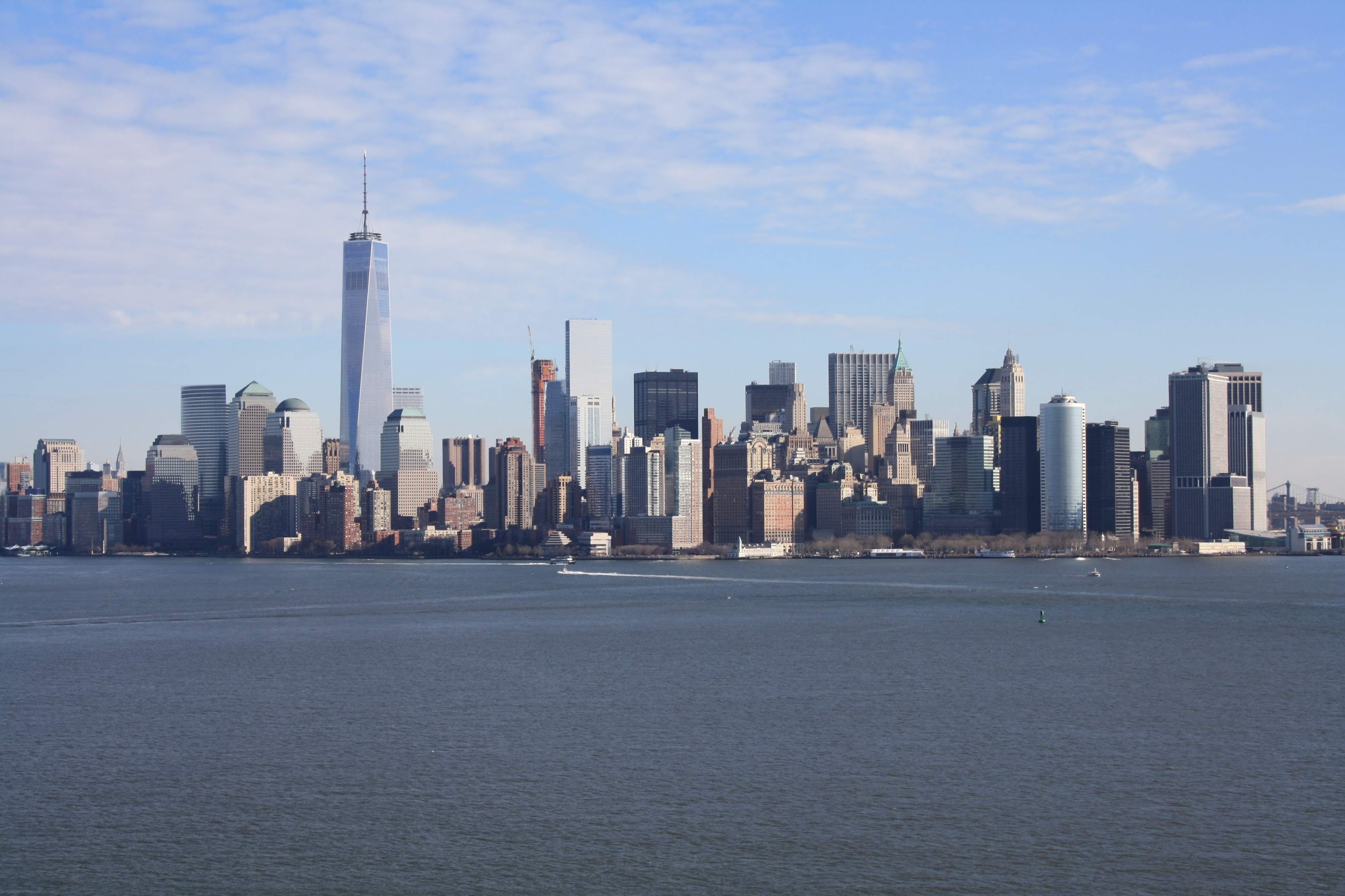 New York January 2015 - Lower Manhattan Skyline - YouTube