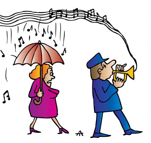 Music By Alexei Talimonov | Media & Culture Cartoon | TOONPOOL