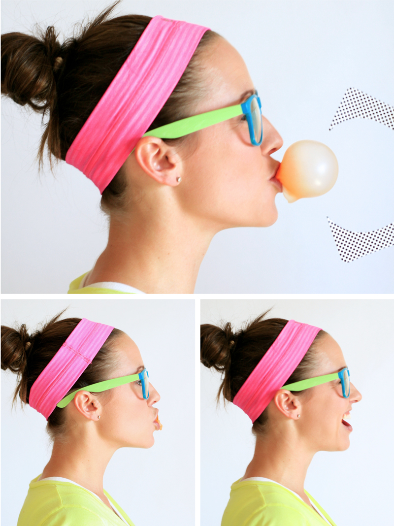 How to Measure Bubbles for a Bubble Gum Blowing Contest