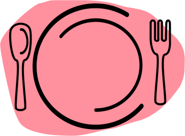 plate-and-fork-clip-art- ...
