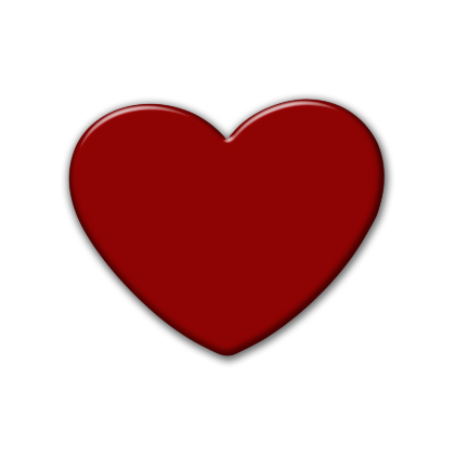 Simple Heart Icon #033977 » Icons Etc