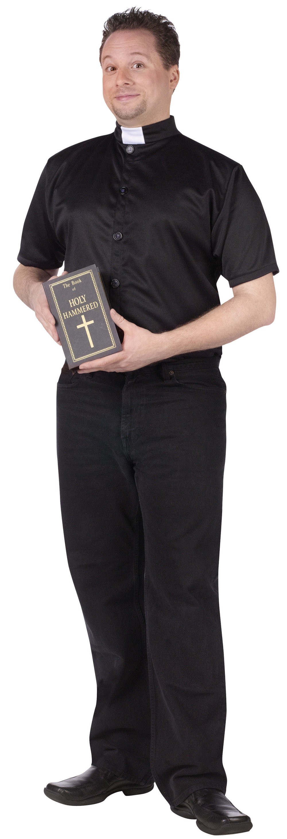 Holy Hammered : Alcoholic Priest Costume | Fun Beer Costume
