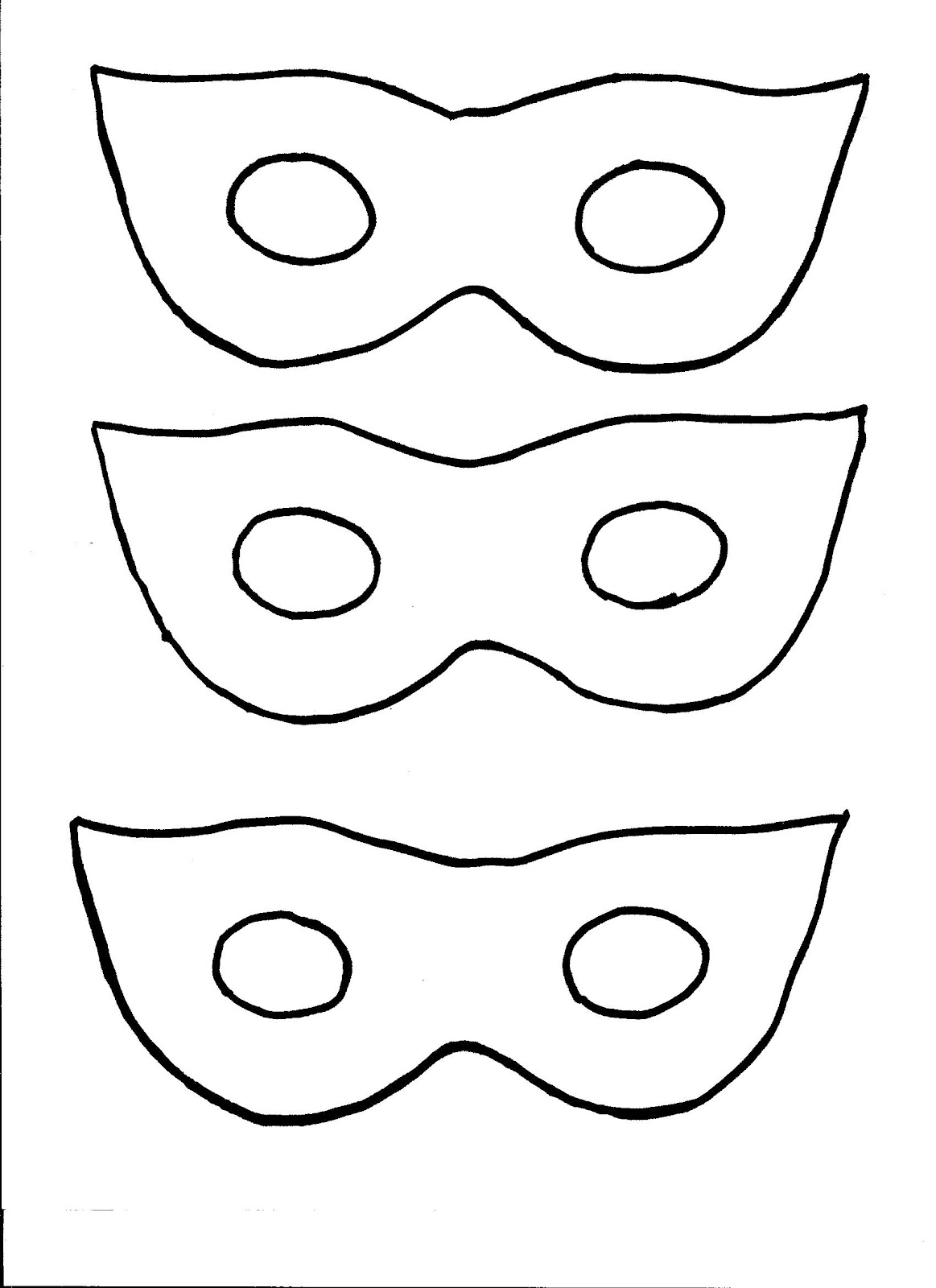 Scary Mask Template - ClipArt Best - ClipArt Best