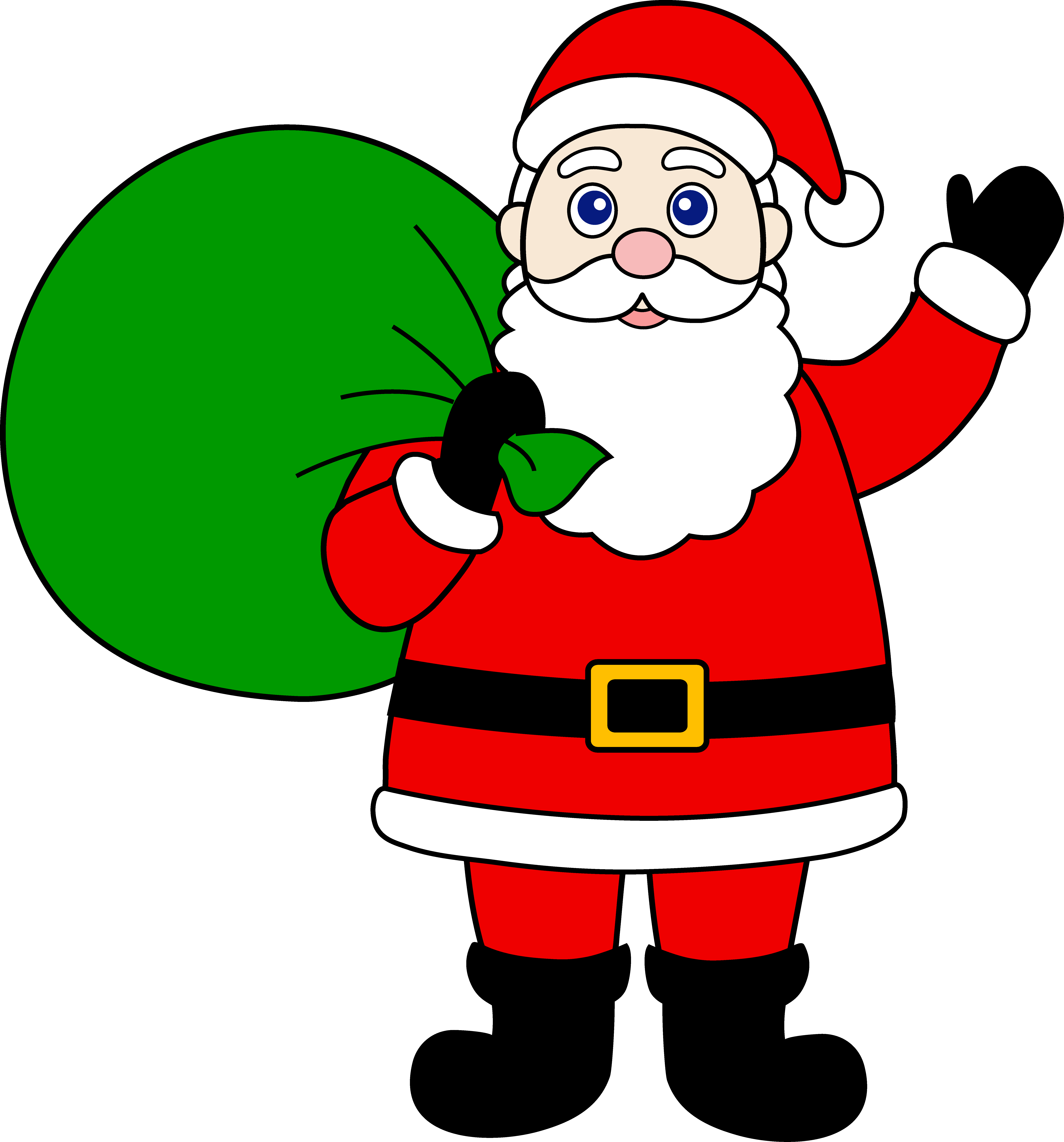 Free Santa Claus Clip Art - Cliparts.co