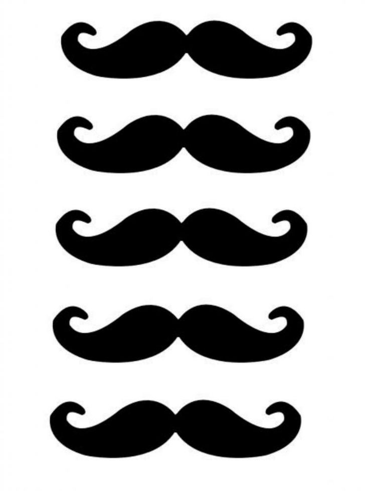 Free Lip and Mustache Printables: Photo Booth Props