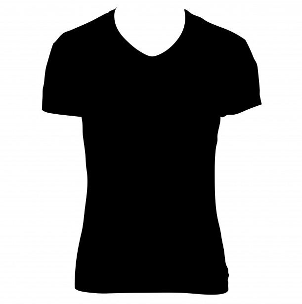 Black T-shirt Clipart Free Stock Photo - Public Domain Pictures