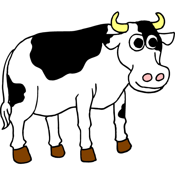 Cow Clip Art Cartoon | Clipart Panda - Free Clipart Images