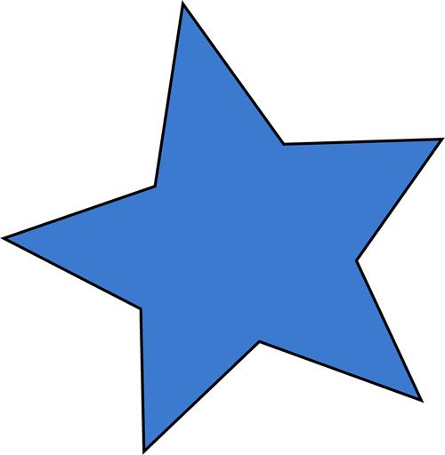 Blue Star Clip Art - Blue Star Image