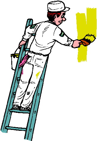 Gallery For > House Painting Clipart