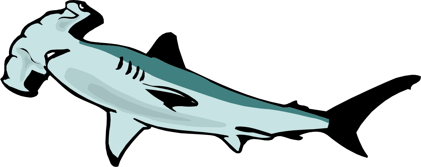 Cartoon Hammerhead Shark - Cliparts.co