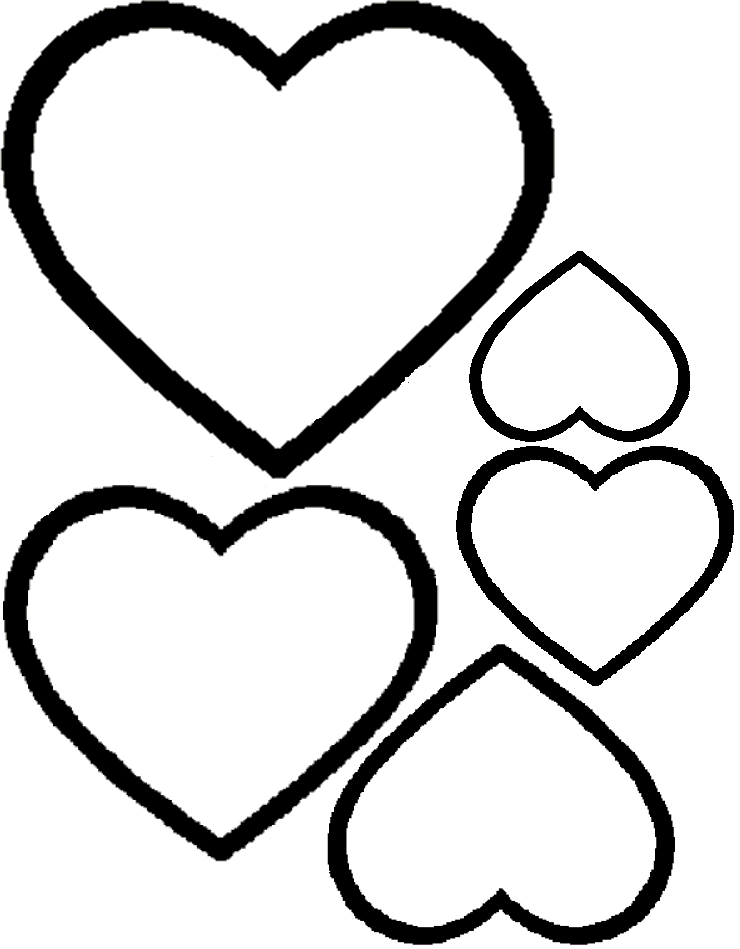 Heart Outline Printable