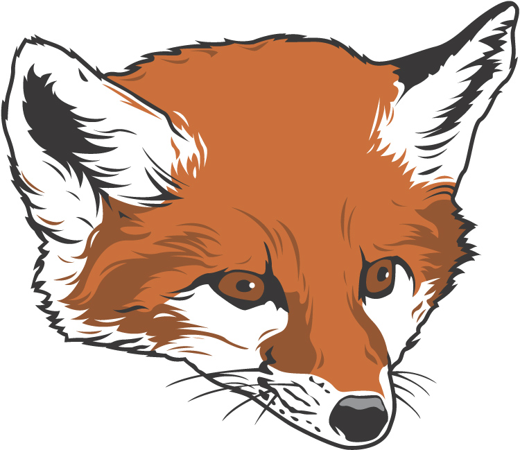 Pix For > Fox Face Clipart